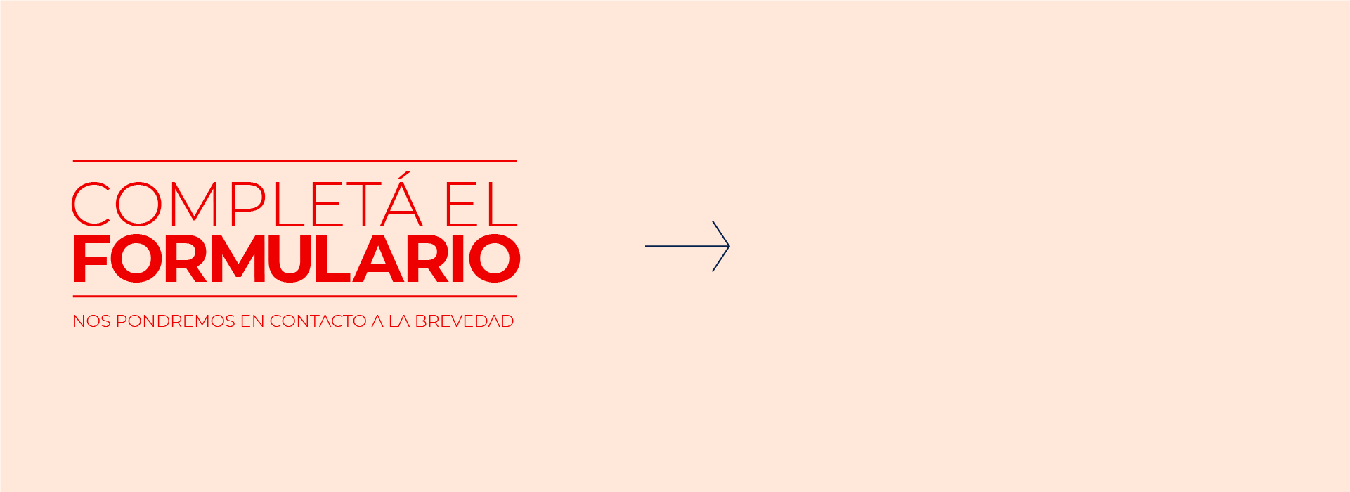 Completá el formulario